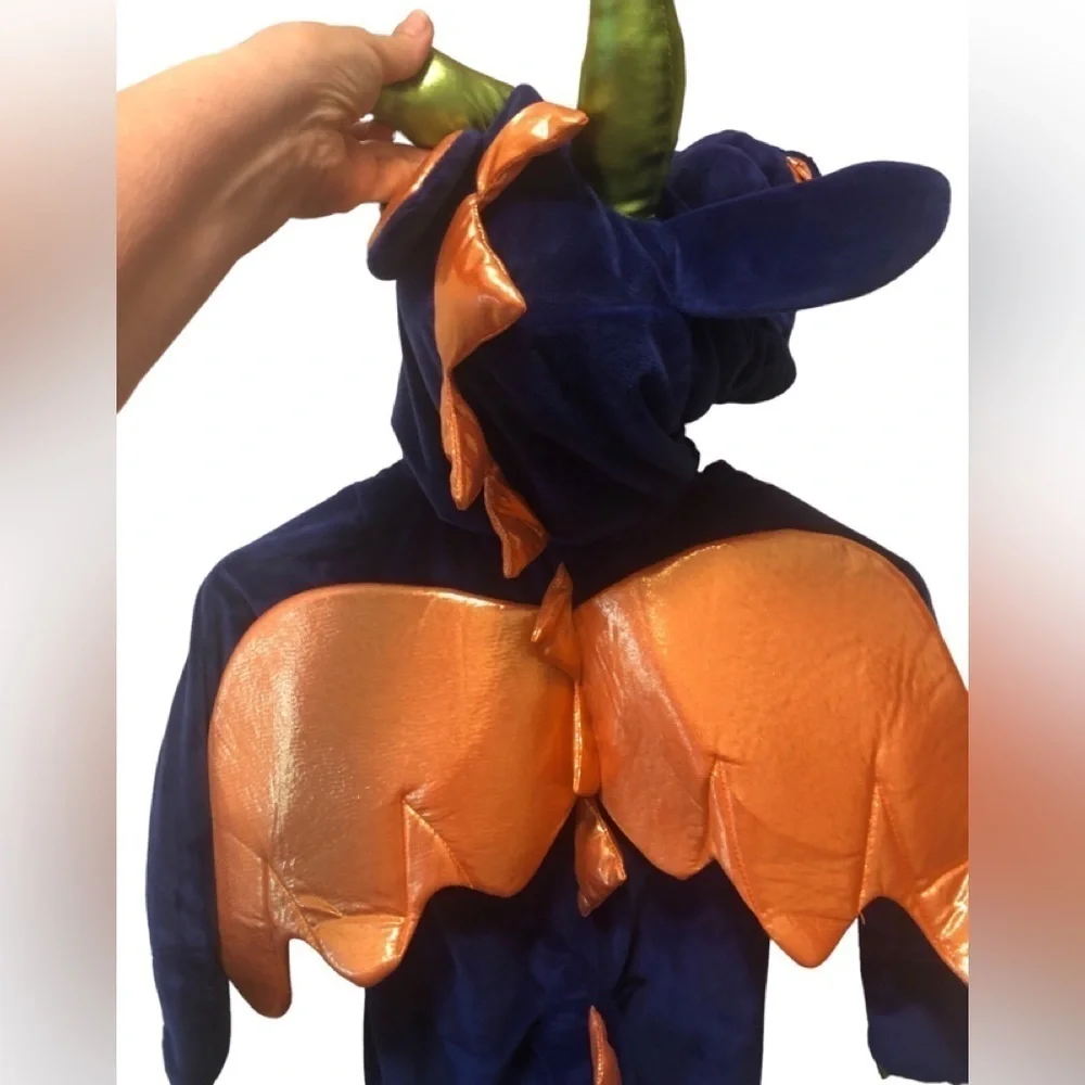 Dream Play Imagine Dinosaur Costume  Toddler Sz 3T Plush Full Suit Halloween